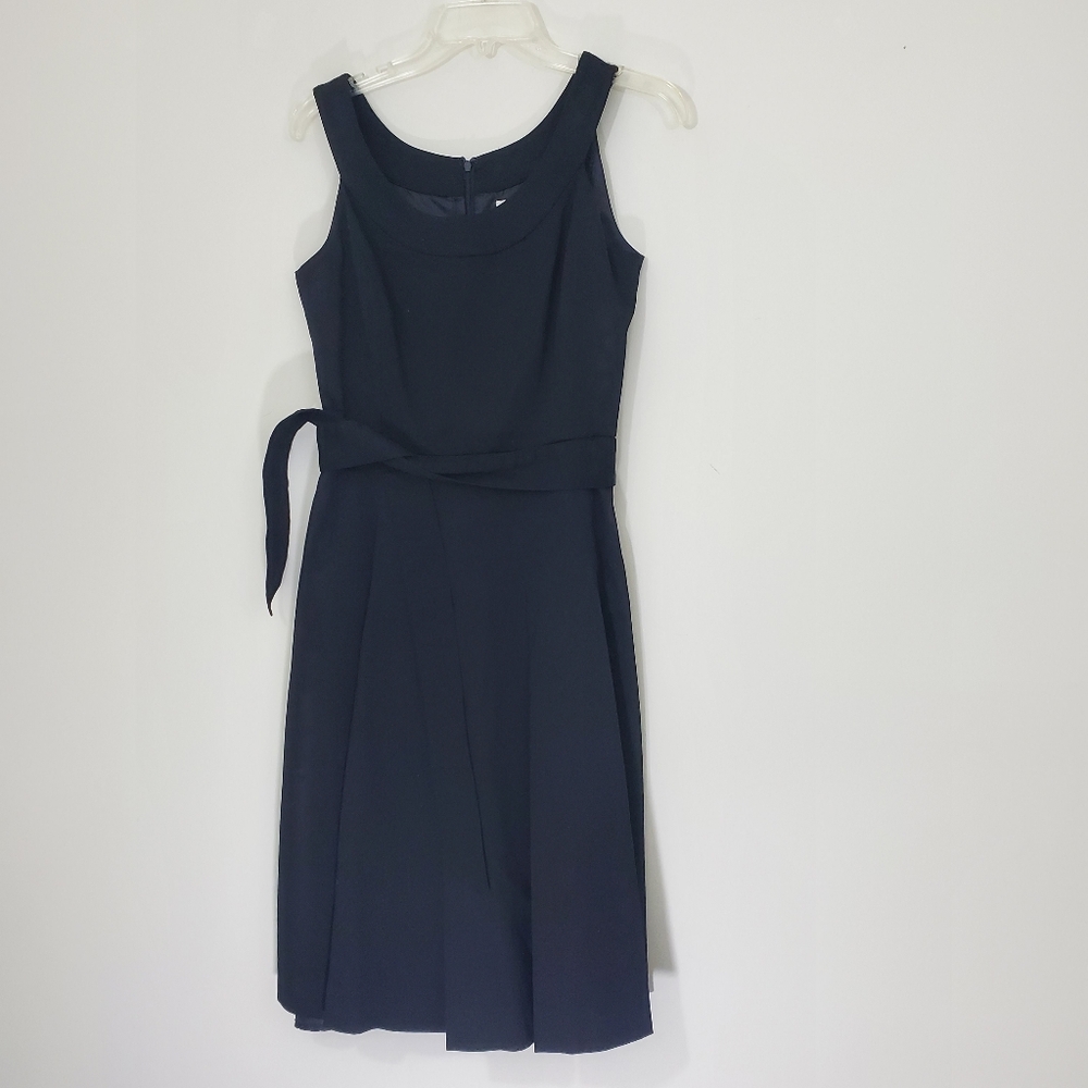 Calvin Klein Black Sleeveless Sheath Dress, Size 6